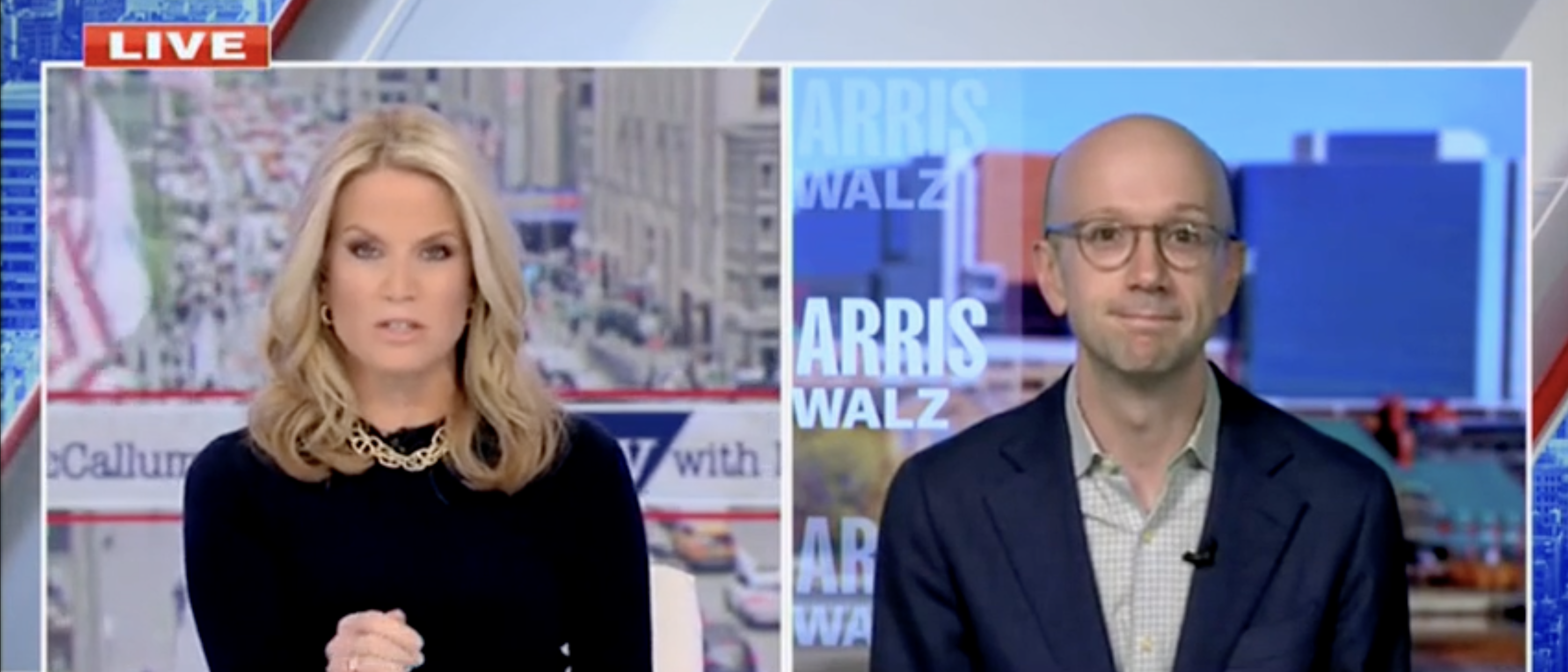 ‘You’re Saying It’s Not Happening’: MacCallum Confronts Harris Campaign Spox On Harris’ Lagging Support With Men